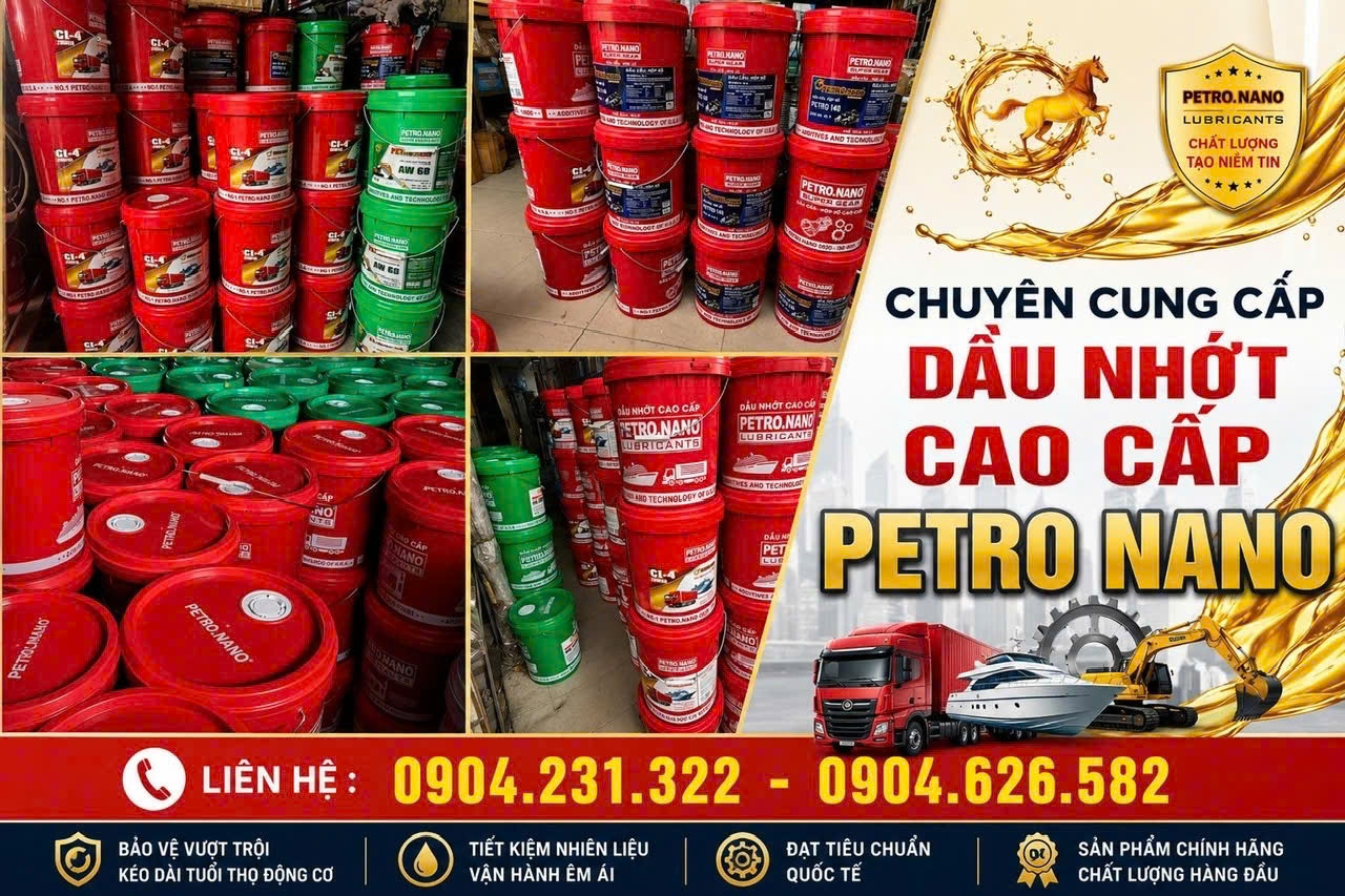 Dầu nhớt cao cấp Petronano